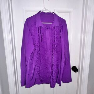 Mens 1980s inspired button down